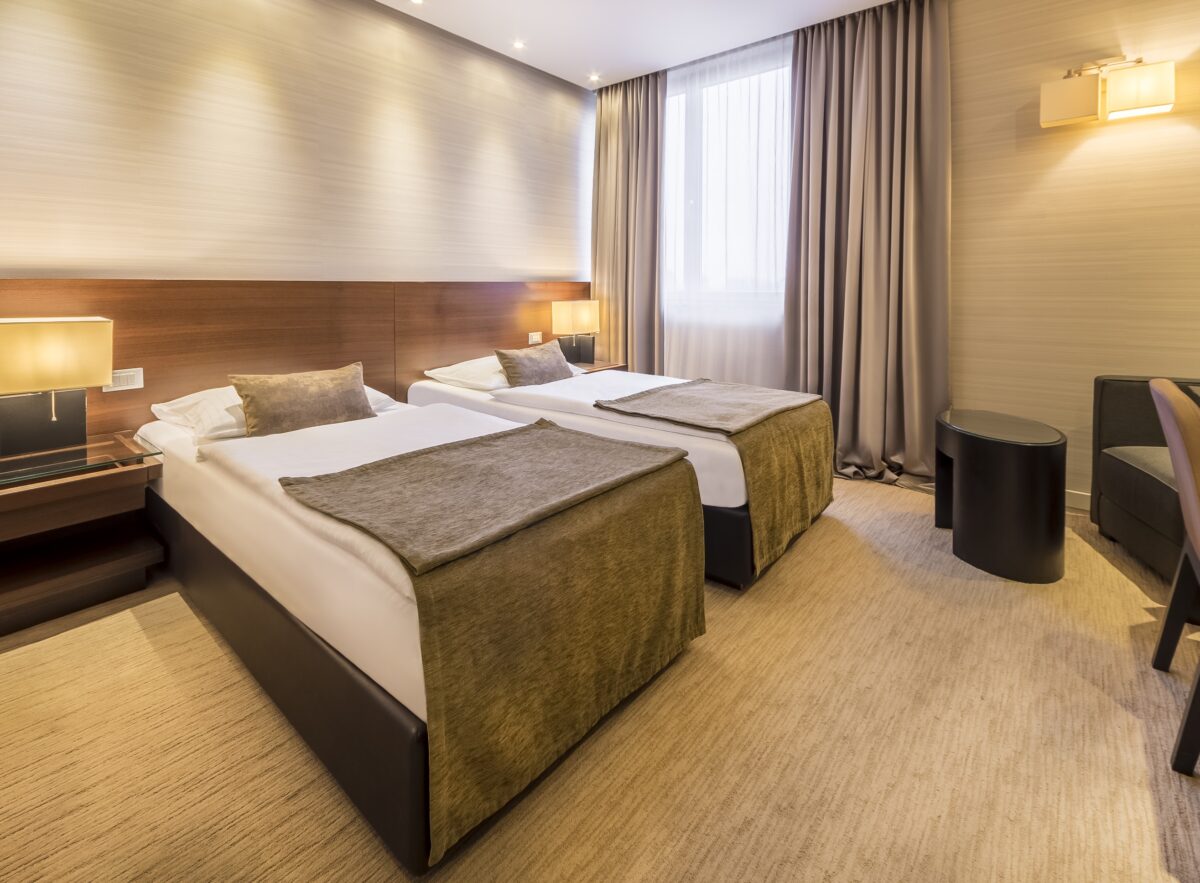 Soba hotela Residence s dva kreveta